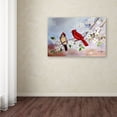 thumbnail image 3 of Trademark Fine Art 'Cardinals And Dogwood' Canvas Art by Arie Reinhardt Taylor, 3 of 3