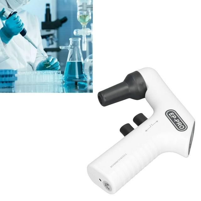 Electric Pipette Controller Digital Automatic Pipettor Motorized Pipette Filler For Biology Chemical 0.1-100ml 6 Levels Adjustable Speed