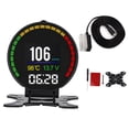 thumbnail image 1 of Pantalla de visualización frontal universal HUD, monitor proyector OBD2 HD, medidor digital, instrumento para automóvil, 1 of 14
