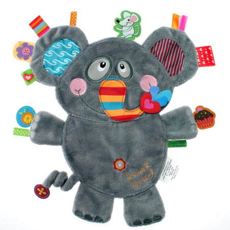 Friends Elephant Silky Comfort Taggie Baby Soother Blanket Just