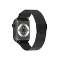 thumbnail image 3 of WITHit Black Stainless Steel Mesh Band for the Apple Watch®, Fits all Apple Watch® Series and Sizes, Unisex, 3 of 6