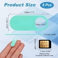 thumbnail image 2 of Uxcell 6Pcs Computer Camera Cover Slide, (0.039" Thickness, Green), Ultra-Thin Laptop Camera Blocker Protecting Privacy and Security for Various Tablet/Desktop/Smartphone/PC Accessories, 2 of 7