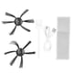 thumbnail image 3 of Robot Aspirador Inteligente Barredora Auticica Robot de Limpieza de Pisos Adecuado Para El Hogar ABS IS25, 3 of 7