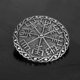thumbnail image 1 of Broche medieval Hugo Pin Capa Chal Joyería Plata 2, 1 of 10