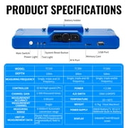 PQWT TC300 Water Detector Portable Multi-Function Full Automatic Mapping with one Button Underground Water Detector 300M deep Underground Water Detector
