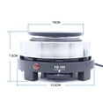 thumbnail image 4 of Mini Electric Stovetop for Espresso Maker Moka Pot Tea Pot & Cooking Stove for Camping, 4 of 4
