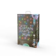 Merkury Innovations Multi-Color Cascading Curtain Night Lights with Music Sync for Outdoor and Indoor Use - Battery Powered
