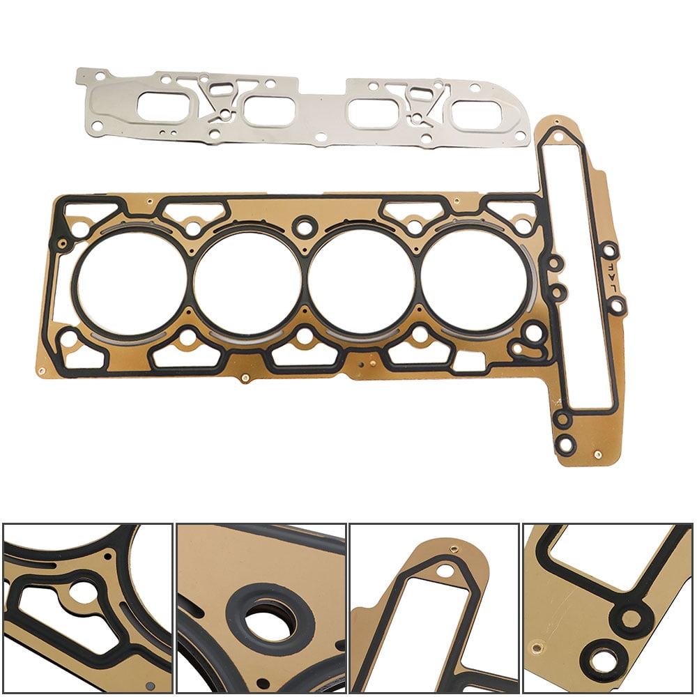 Genrics Head Gasket Set HS26517PT for 2010-2017 Chevy Equinox Malibu Orlando Buick Lacrosse Regal GMC 2.4L