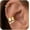 3-chunky-gold, variant on Thin Chunky Ear Cuffs Non Piercing for Women - Dainty 14K Gold Plated/Sterling Silver Cuff Earrings Trendy Cubic Zirconia Huggie Hoop Cartilage Earring Jewelry Gifts
