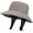 Grey, variant on Waterproof Surf Hat Quick Dry Wide Brim Boating Hat Kayaking Cap with Chin Strap Summer Soft Top Hat