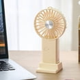 thumbnail image 4 of sruoe Mini Fan Handheld, Mini Hand Fans Electric, Small Fan, Hight Speed USB Silent Charging Handheld Fan, Speed Shift Hand Fan, 4 of 5