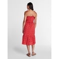thumbnail image 3 of Time and Tru Women's Pipped Midi Dress, Sizes XS - XXXL, 3 of 5