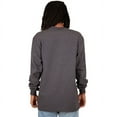 thumbnail image 4 of Shaka Wear 2Pack Men's Max Heavy Weight 7 oz Cotton Long Sleeve T-Shirt S~7XL, 4 of 4