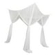 thumbnail image 2 of Dosel colgante para cama de 4 postes esquineros, camas individuales, mosquitera Blanco, 2 of 9