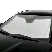 AutoTech Park Foldable Sunshade Compatible with 2020-2025 Toyota Corolla Sedan/Hatchback, Custom-fit Windshield Sun Shade