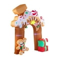 thumbnail image 3 of 10FT Tall Jumbo Gingerbread Archway Inflatable Decoration, 3 of 6