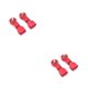 thumbnail image 2 of Bewildely Paquete de 2 1/28, Control remoto, brazos oscilantes superiores para coche, simulación de modificación, pieza de Metal automotriz, Rojo 2piezas, 2 of 6