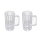 thumbnail image 1 of Paquete De 2 Vasos De Cerveza De Acrílico, Taza De Doble Pared, Taza Portátil Taza Libre Taza De Taza De Taza De Senderism, 1 of 9
