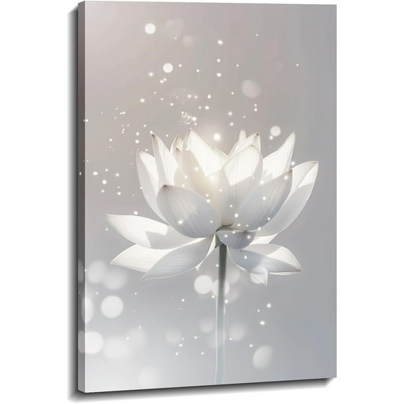 Zen Canvas Wall Art Spa Stones Picture Wall Decor Framed Meditation & Calm Painting Minimalist Prints Spiritual Room Living Room Bathroom Ready to Hang