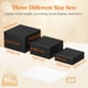 thumbnail image 2 of Elevadores y soportes para buffet Lifewit, cajas cúbicas negras, 6 unidades, 2 of 8