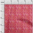 thumbnail image 1 of oneOone Polyester Lycra Pink Fabric Batik Craft Projects Decor Fabric Printed By The Yard 56 Inch Wide, 1 of 4