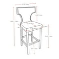 thumbnail image 4 of CorLiving Kings Studded Bonded Leather Barstool, 4 of 4