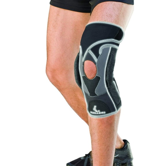Mueller Deluxe Triaxial Hinged Knee Support Brace For Left Or Right Knee XX-Large