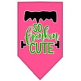 thumbnail image 2 of Halloween Pet and Dog Bandana Screen Printed, "So Franken Cute", 2 of 10