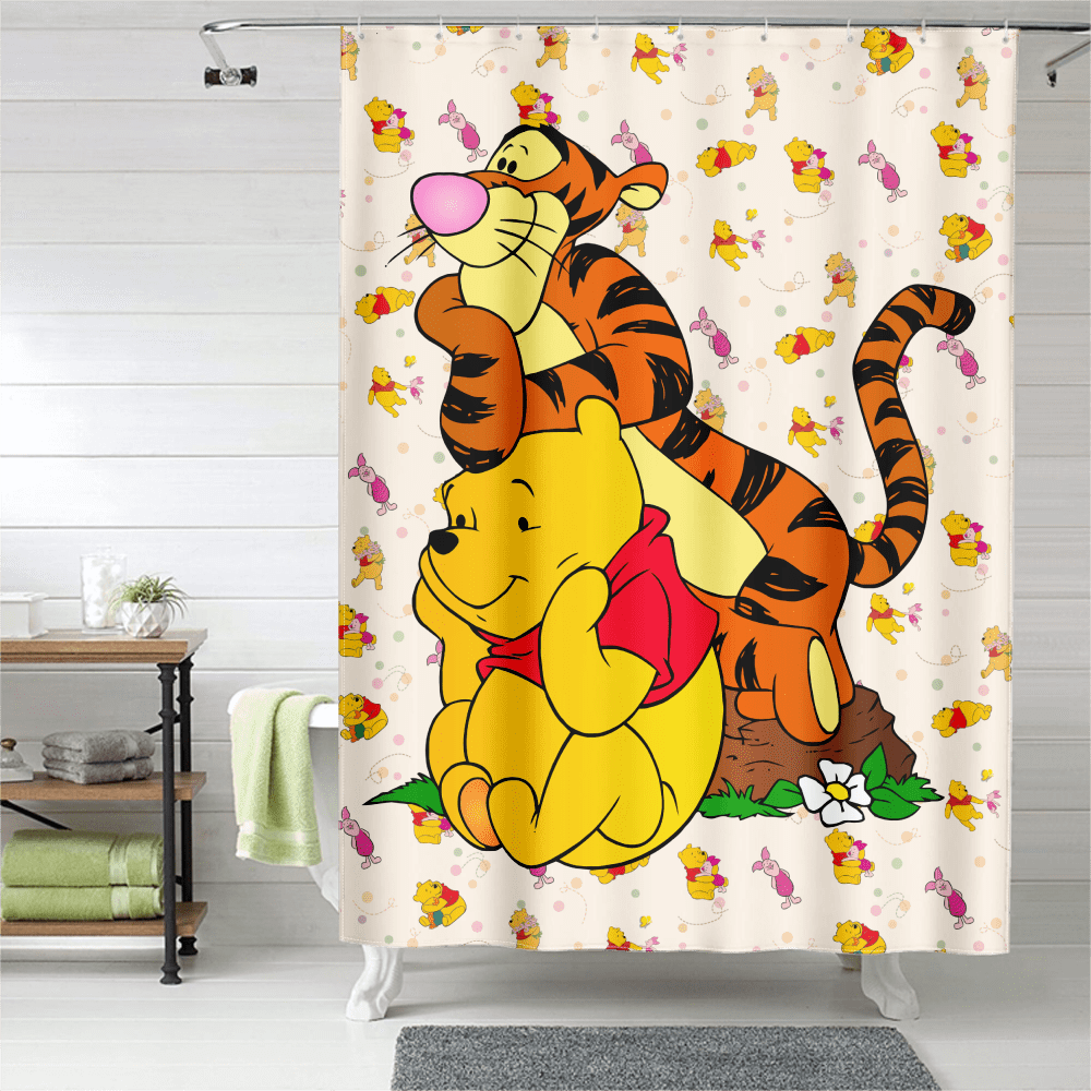 Winnie The Pooh Shower Curtain
