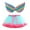 Blue, variant on Big Girls Carnival Ballet Dance Tutu Skirt with Wing Party Outfits, Sizes 9-11