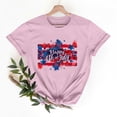 thumbnail image 2 of successthop Independence Day Clothes for Women Happy 4th of July Crewneck Shirt Casual T Shirts Short Sleeve Tops Pink, 2 of 6