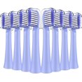 thumbnail image 1 of Têtes de Brosse à Dents Shiyou Compatibles avec Colgate Hum - Têtes de Brosse Compatibles avec Brosse à Dents Électrique Intelligente Connectée Hum, 8 Unités, Bleu, 1 of 4