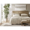 thumbnail image 2 of 4-Piece Cal King Stretch Jersey Sheet Set, Ivory, 2 of 4