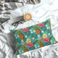 thumbnail image 5 of Naloa Pineapple Pillow Covers, Throw Pillow Case Cushion Covers,Cushion for Bedroom,Couch,Home-14"x20", 5 of 6