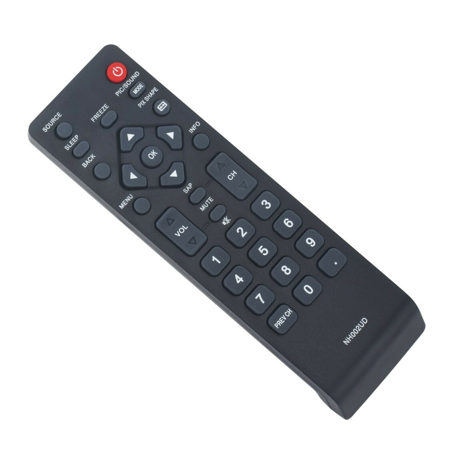 NH002UD Replace Remote for Sanyo TV FW32D06F FW43D25F FW55D25F FW50D36F