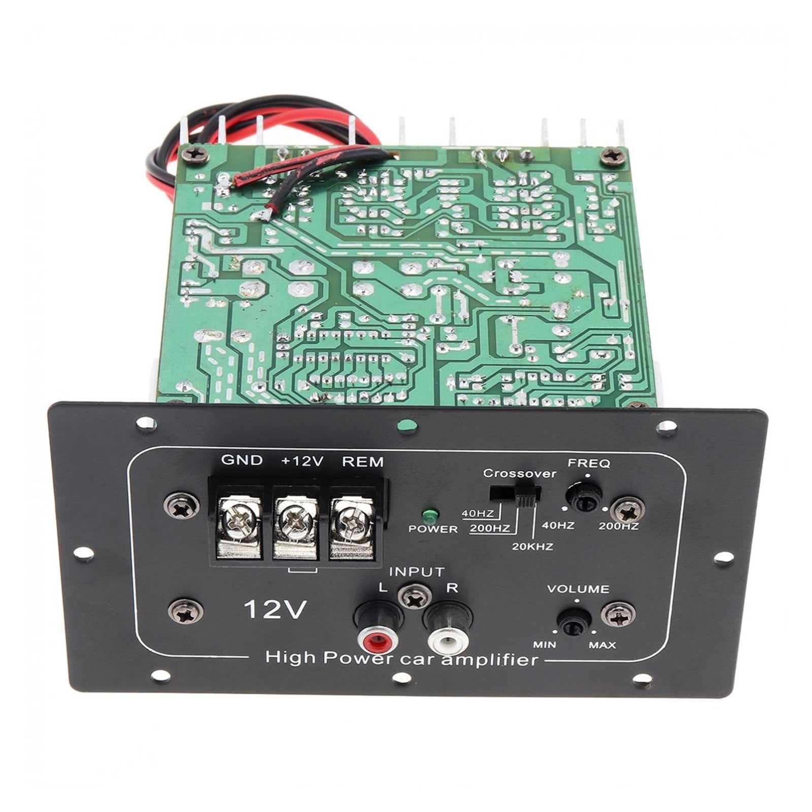 150W 12V Black Universal Powerful Bass Subwoofer Car High Power Amplifier Board For 6/8 /10 Inch Car Subwoofer