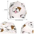thumbnail image 2 of Disketp Bulldog Face Unisex Knit Hats Beanies Hats for Men Women Winter Beanies Men's Women's Knit Cuffed Beanies Hats Beanie, 2 of 7