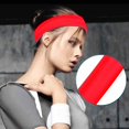 thumbnail image 3 of Diademas Deportivas Casa de los Tesoros Color Sólido Unisex Bandas Elásticas Para el Cabello 5*20 CM, 3 of 4