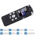 thumbnail image 1 of Enregistreur Vocal Numérique, Lecteur MP3 Enregistreur Vocal Intelligent pour Interview 8 Go,16 Go,32 Go, 1 of 7