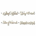 thumbnail image 1 of Stay Weird Sign Unfinished Wood Cutout Home Decor DIY Option 1- 24" Wide / 1/8", 1 of 3