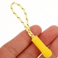 thumbnail image 5 of HAKIDZEL Small Zipper Pull Replacement Plastic Yellow 50Pcs for Luggage, 5 of 6