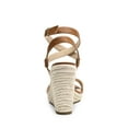 thumbnail image 4 of DREAM PAIRS Womens Open Toe Espadrilles Dressy Platform Sandals Buckle Ankle Strap Stylish Wedges Sandals, 4 of 6