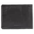 thumbnail image 2 of Big Skinny Men's Slimline Leather Bi-Fold Slim Wallet, Black, 2 of 7