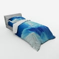 thumbnail image 2 of Ambesonne Blue Bedding Set 3 Pcs, Niagara Falls Landscape, Twin, Blue, 2 of 2