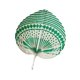 thumbnail image 4 of Abanico de bambú para mujer, tejido manual chino, ideal para el hogar y la granja. Verde, 4 of 9