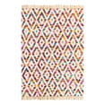 thumbnail image 3 of Unique Loom Chindi Trellis Collection Area Rug - Diamond (8' x 11' Rectangle Multi/Beige), 3 of 6