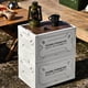 thumbnail image 3 of Caja de almacenamiento plegable para acampar anillo de tracción de la caja para acampar de 5 puertas con tapa de madera para picnic ANGGREK Otros, 3 of 7