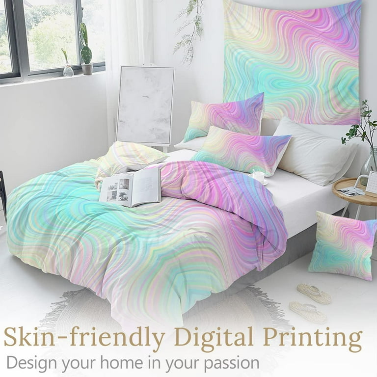 Girls top mint bedding