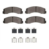 Front Brake Pad Set - Compatible with 2010 - 2020 Ford F-150 2011 2012 2013 2014 2015 2016 2017 2018 2019