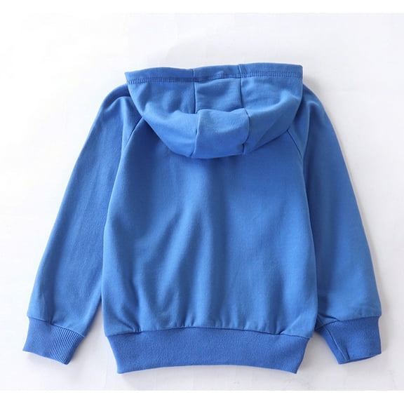 Aayomet Toddler Boys Winter Coat Baby Boys Active Quilted Flannel Lined Jacket,Blue 4-5 Years